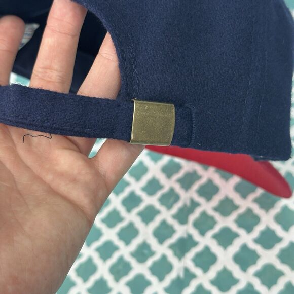 Vintage‎ Otto Cap Adjustable Strap Wool Contra Costa Firefighter Golf Baseball - Picture 10 of 10